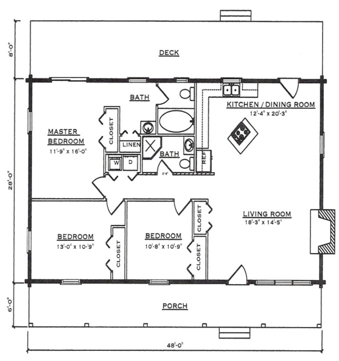 FREMONT – Cozy Log Homes